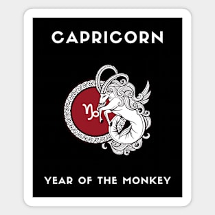 CAPRICORN / Year of the MONKEY Magnet